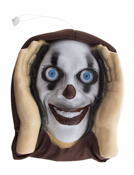 e-carnavalskleding-SYK Raamdecoratie horror cl;own