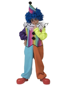 e-carnavalskleding-SYK Regenboog clown pak kinderen unisex