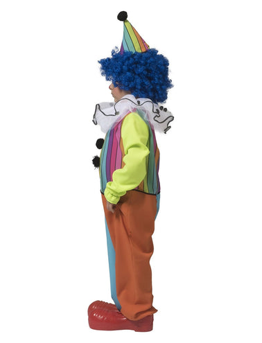 e-carnavalskleding-SYK Regenboog clown pak kinderen unisex