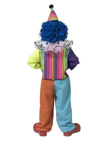 e-carnavalskleding-SYK Regenboog clown pak kinderen unisex
