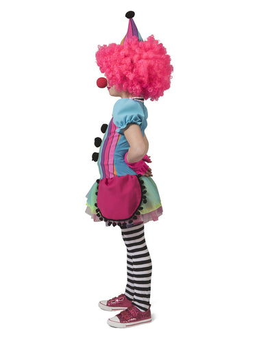 e-carnavalskleding-SYK Regenboog clownspakje Mila meiden