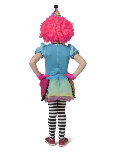 e-carnavalskleding-SYK Regenboog clownspakje Mila meiden