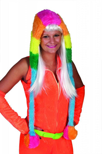 e-carnavalskleding-SYK Regenboog muts
