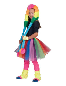 e-carnavalskleding-SYK Regenboog rok kinderen