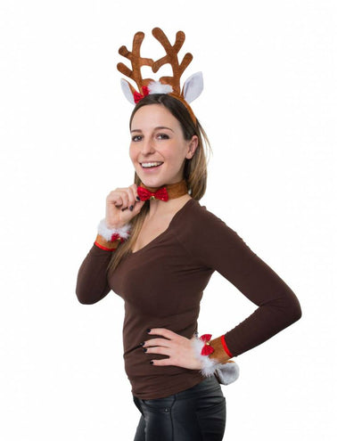 e-carnavalskleding-SYK Rendier verkleed set 4dlg