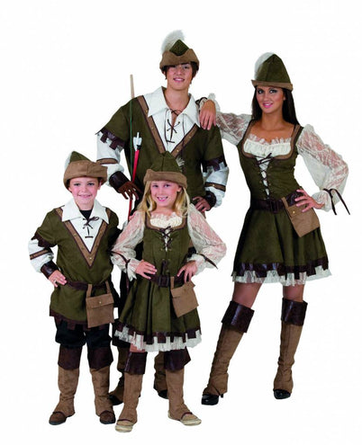e-carnavalskleding-SYK Robinhood pak voor dames