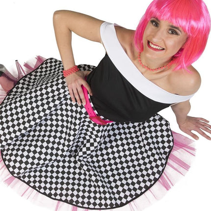 e-carnavalskleding-SYK Rock en roll rok Fenna dames