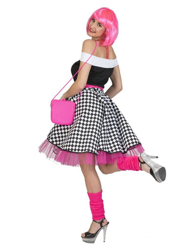 e-carnavalskleding-SYK Rock en roll rok Fenna dames