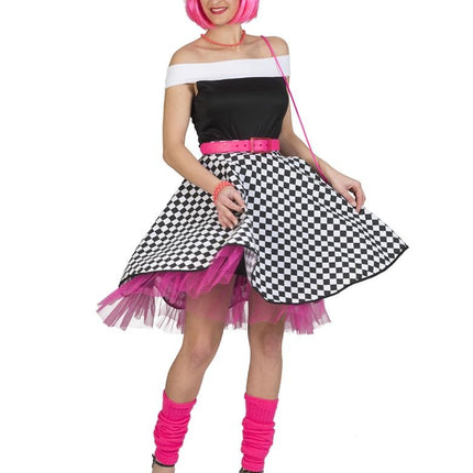 e-carnavalskleding-SYK Rock en roll topje Fenna dames