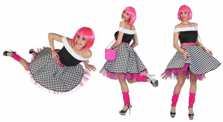 e-carnavalskleding-SYK Rock en roll topje Fenna dames