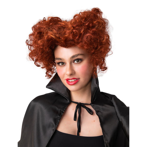 e-carnavalskleding-SYK Rode queen of hearts pruik
