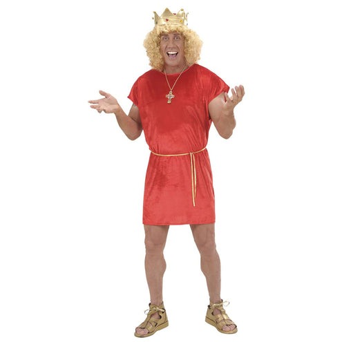 e-carnavalskleding-SYK Romeins jurkje rood Medium