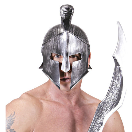 e-carnavalskleding-SYK Romeins spartaanse gladiator helm