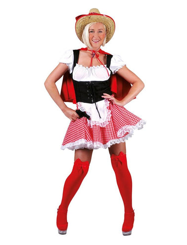 e-carnavalskleding-SYK Roodkapje pak dames