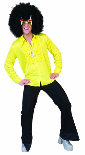 e-carnavalskleding-SYK Rouche blouse geel