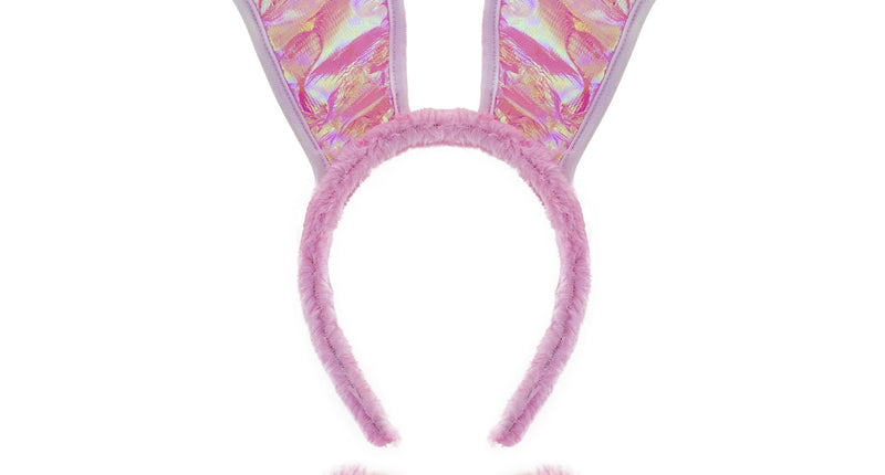 e-carnavalskleding-SYK Roze bunny set 3 delig  pink