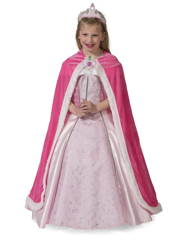 e-carnavalskleding-SYK Roze cape prinses Sophie