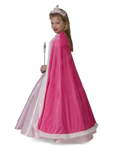 e-carnavalskleding-SYK Roze cape prinses Sophie