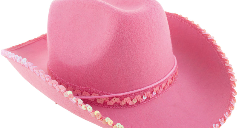 e-carnavalskleding-SYK Roze cowboyhoed Saar