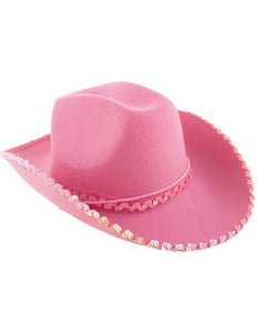 e-carnavalskleding-SYK Roze cowboyhoed Saar