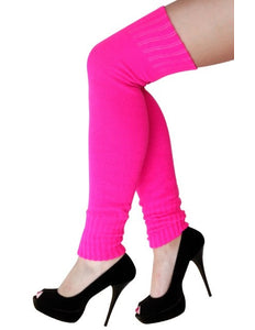 e-carnavalskleding-SYK Roze knee-over beenwarmers  pink