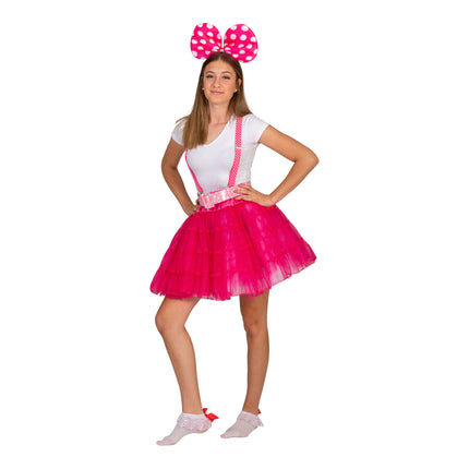 e-carnavalskleding-SYK Roze petticoat Noor dames