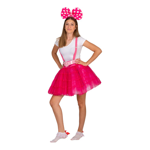 e-carnavalskleding-SYK Roze petticoat Noor dames