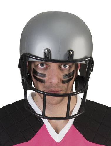 e-carnavalskleding-SYK Rugby helm grijs