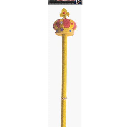 e-carnavalskleding-SYK Scepter koning Willem met glitters