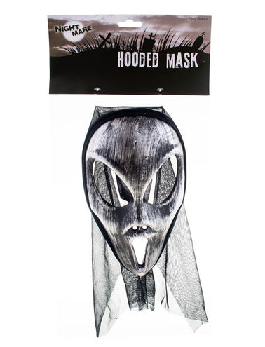 e-carnavalskleding-SYK Screammasker met capuchon