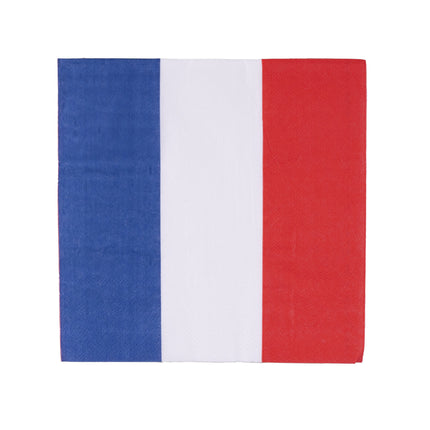 e-carnavalskleding-SYK Servetten Nederland rood wit blauw