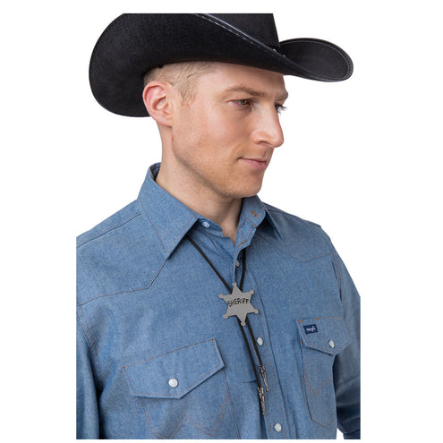 e-carnavalskleding-SYK Sheriff ketting Bolo