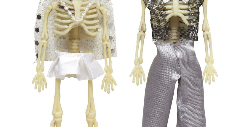 e-carnavalskleding-SYK Skelet bruidspaar halloween deco