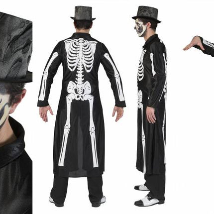 e-carnavalskleding-SYK Skelet pak Halloween heren