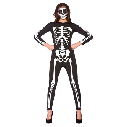 e-carnavalskleding-SYK Skeleton Jumpsuit