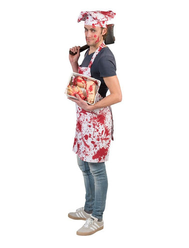 e-carnavalskleding-SYK Slager schort Halloween