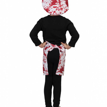 e-carnavalskleding-SYK Slager schort Halloween kids