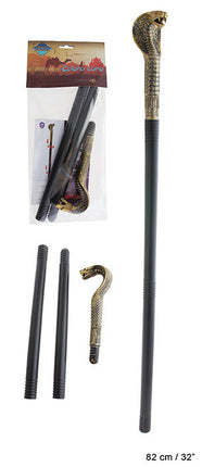 e-carnavalskleding-SYK Slangenhoofd stok Egyptische farao 82cm