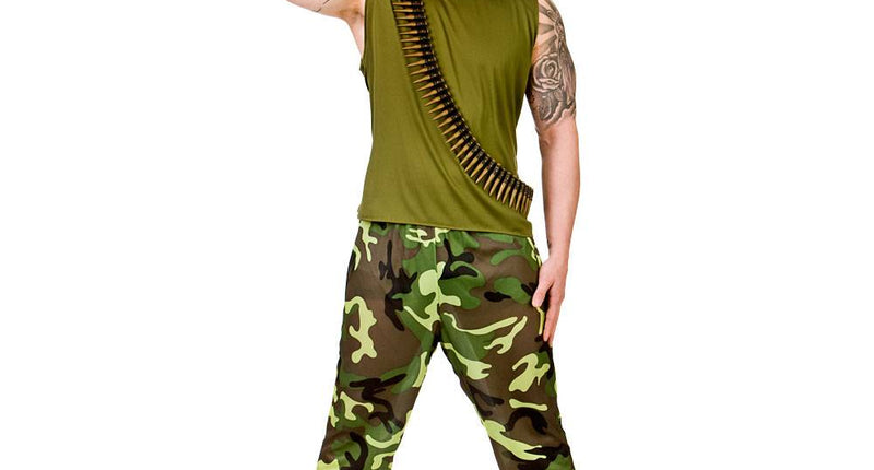 e-carnavalskleding-SYK Soldaten pak Army boy