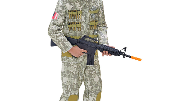 e-carnavalskleding-SYK Soldaten pak Stef kinderen 140cm