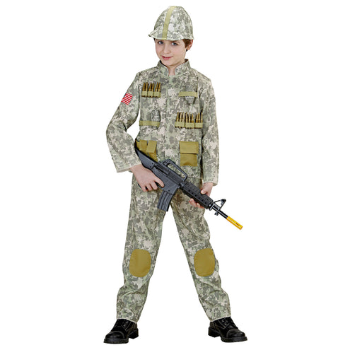 e-carnavalskleding-SYK Soldaten pak Stef kinderen 140cm