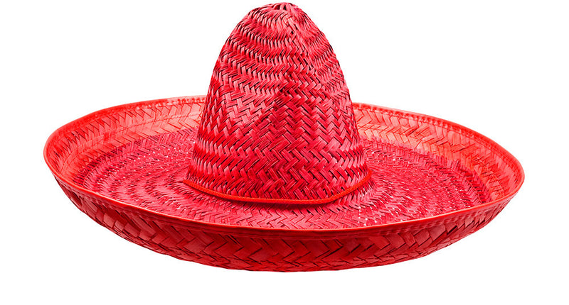 e-carnavalskleding-SYK Sombrero rood Viva Mexico