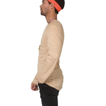e-carnavalskleding-SYK Spierballen shirt Rambo heren