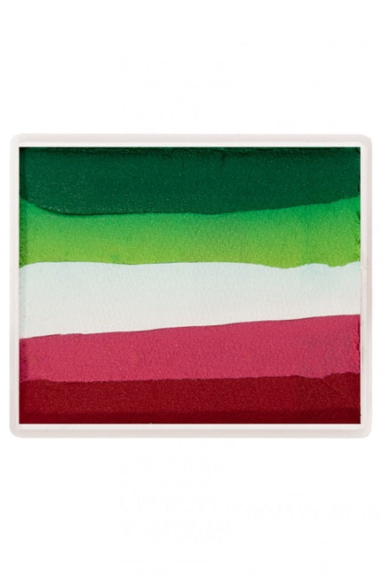 e-carnavalskleding-SYK Splitcake 50gram rood-wit groen