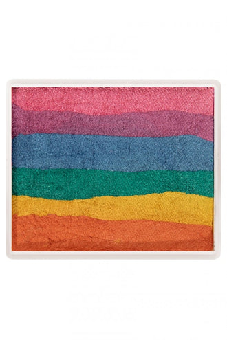e-carnavalskleding-SYK Splitcake Aqua-basis 50 gram regenboog