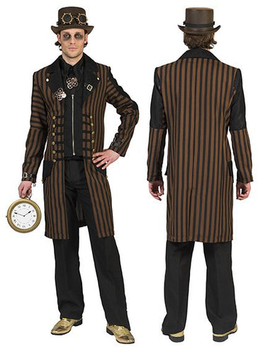 e-carnavalskleding-SYK Steampunk jas Steve