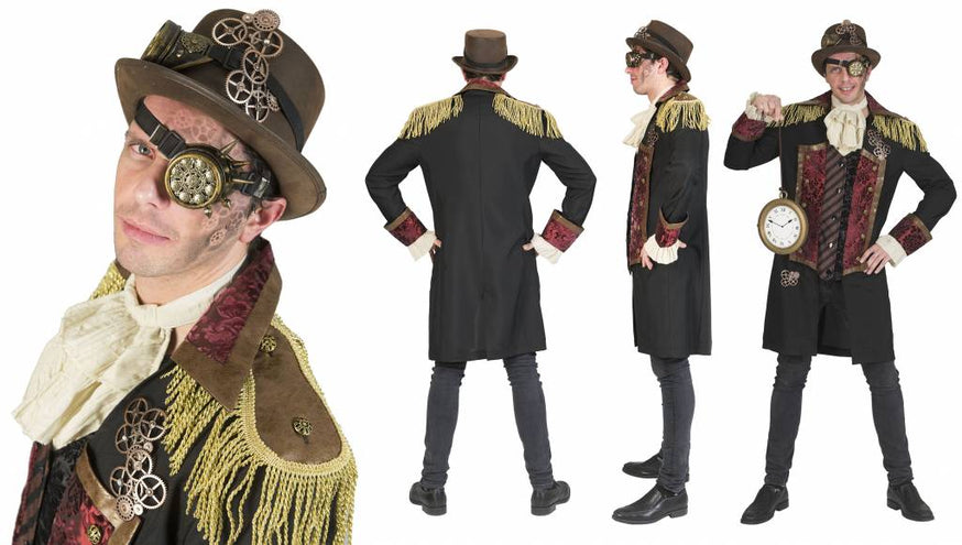 e-carnavalskleding-SYK Steampunk pak Stefan heren