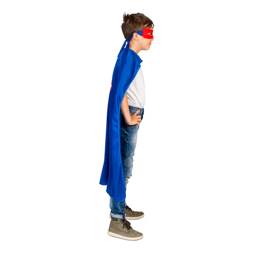 e-carnavalskleding-SYK Super Hero kostuum Jerome kinderen blauw