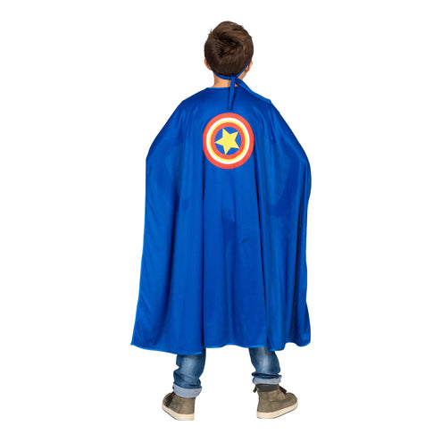 e-carnavalskleding-SYK Super Hero kostuum Jerome kinderen blauw