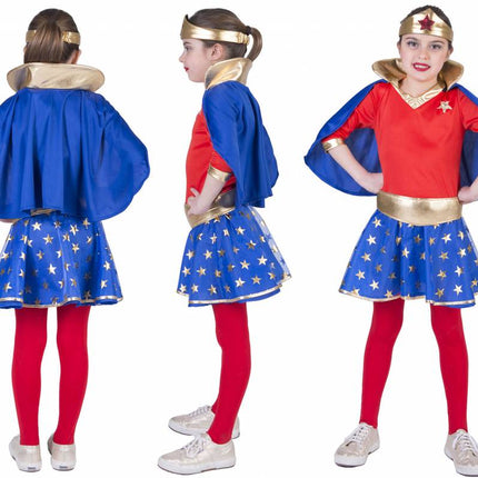 e-carnavalskleding-SYK Super Power pak Margit meisje